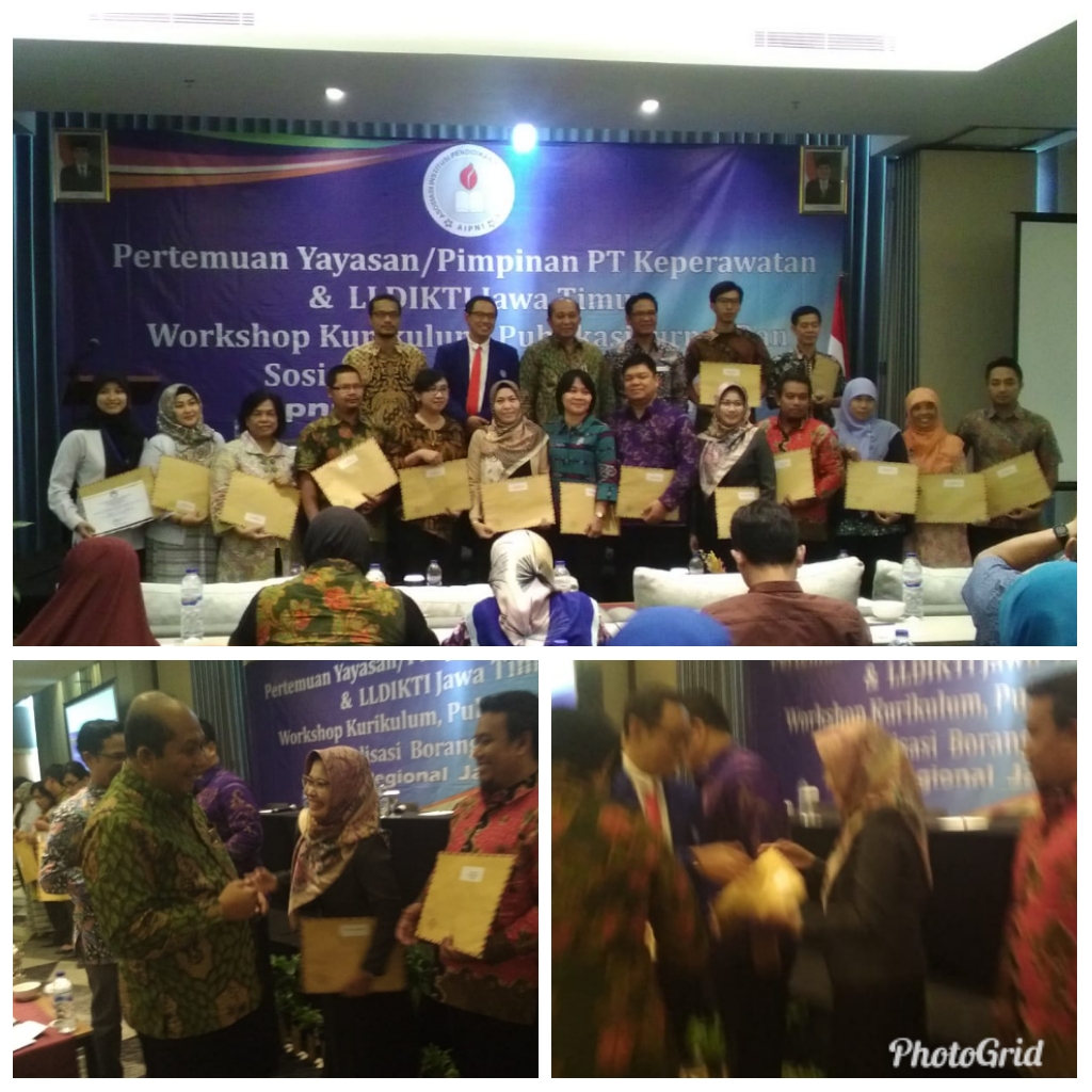 STIKes Kepanjen meraih penghargaan hasil uji kompetensi Ners terbaik 2018